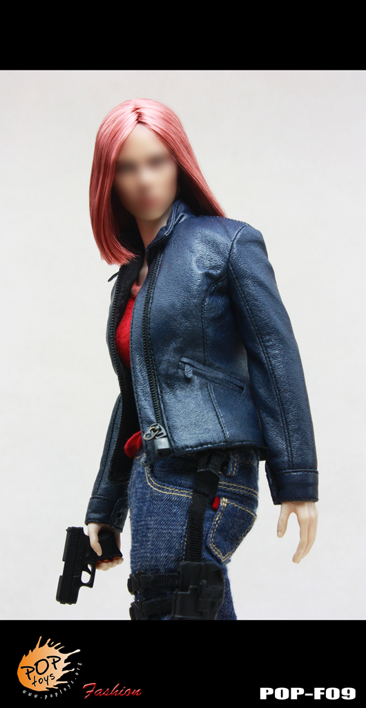 <em>复仇者联盟女特工</em>黑寡妇便衣皮衣服饰套装