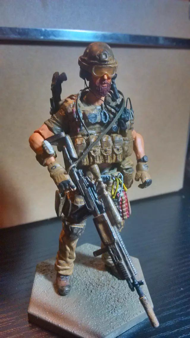 完成照 M14为铁卡出品 比例偏大 后替换