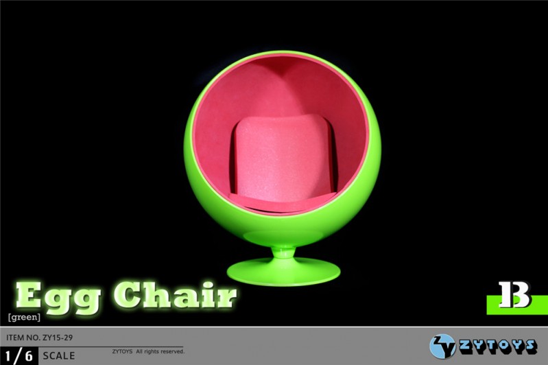 ZY TOYS －1/6 Egg Chair | One Sixth Warriors Forum