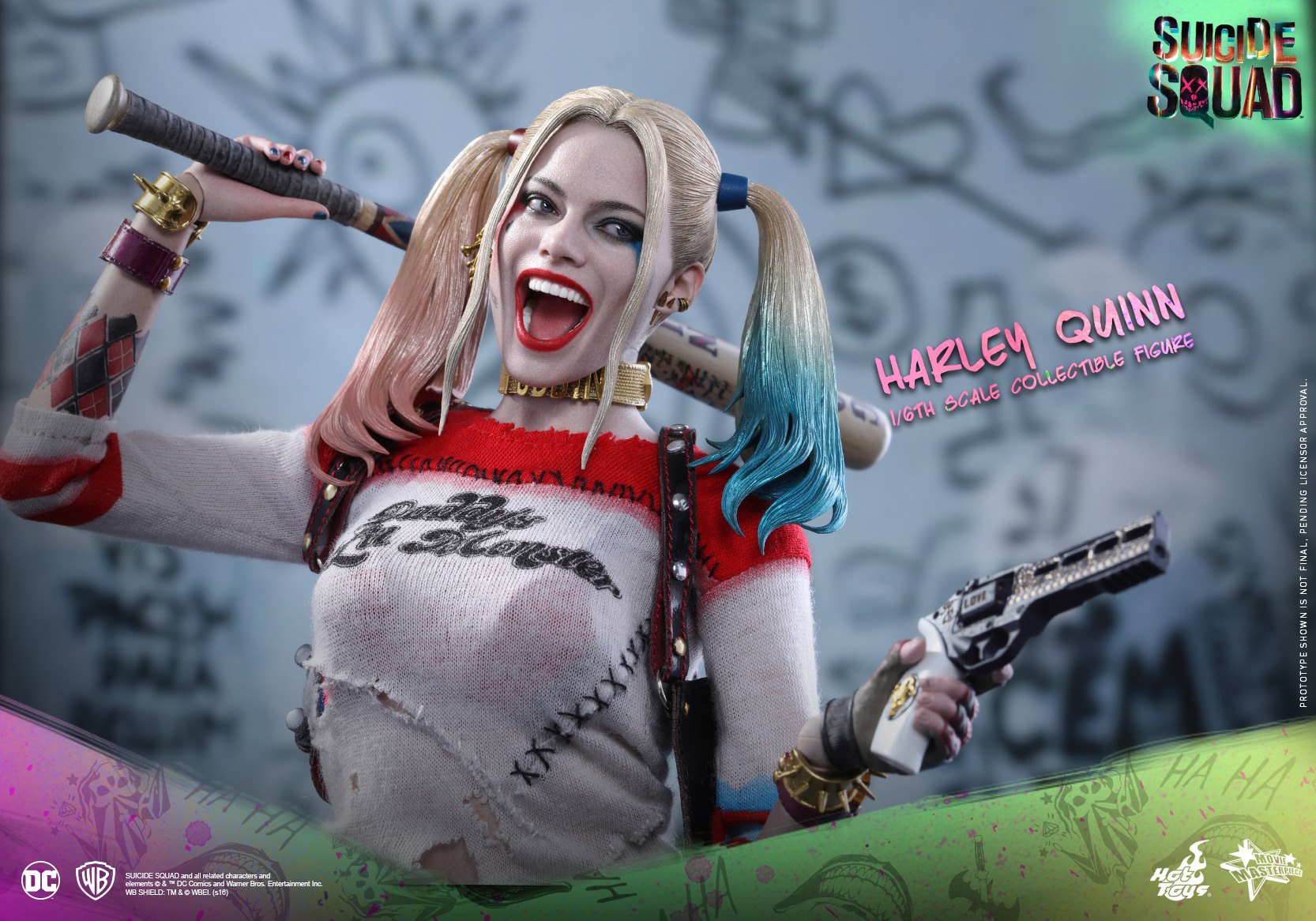 [ht hot toys《自杀小队》小丑女 哈莉.