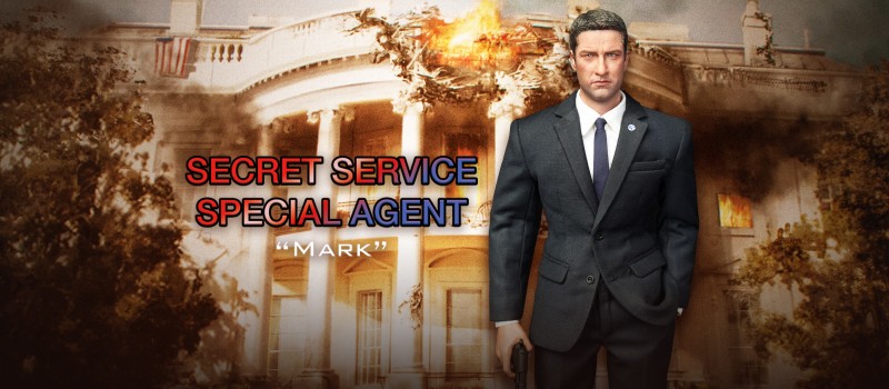 DRAGON IN DREAMS DID 1//6 MODERN US MARK SECRET SERVICE AGENT MA80119