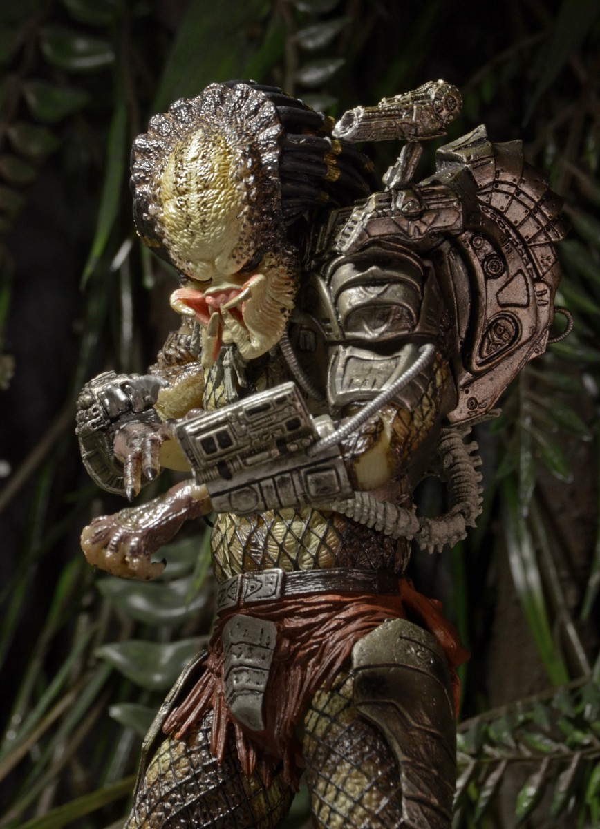 neca-7寸《铁血战士》终极猎人 ultimate jungle hunter predator