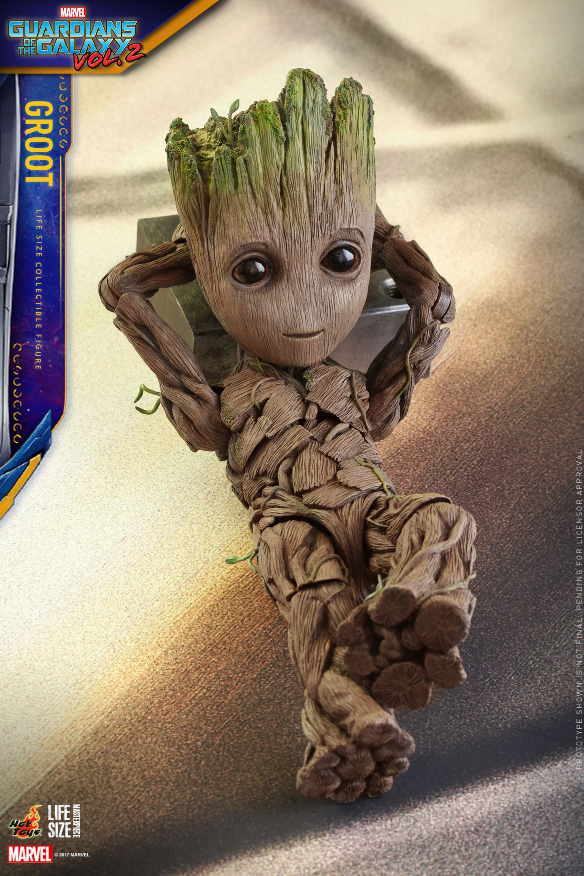 hot toys 1/1比例《银河护卫队2》小树人 格鲁特宝宝/groot(lms