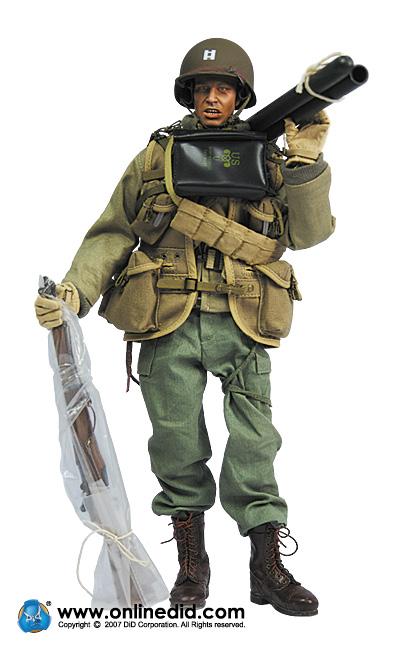 DID新品:D80046二战美军第5游骑兵营上尉,诺