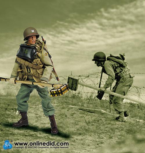 DID新品:D80046二战美军第5游骑兵营上尉,诺